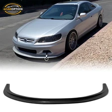 Fits 01-02 Honda Accord 2DR Front Bumper Lip Spoiler Splitter MDA Style PU