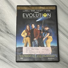 Evolution (DVD 2001) David Duchovny Orlando Jones Julianne Moore • Comedy ••
