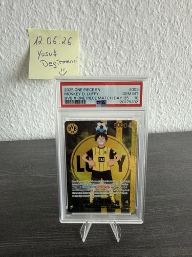 One Piece BVB Promo Card ST13-003 Monkey D Luffy PSA 10