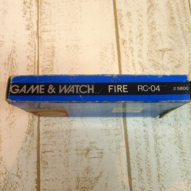 Nintendo GAME&WATCH FIRE Tested to be working, power on confirmed, Showa retro