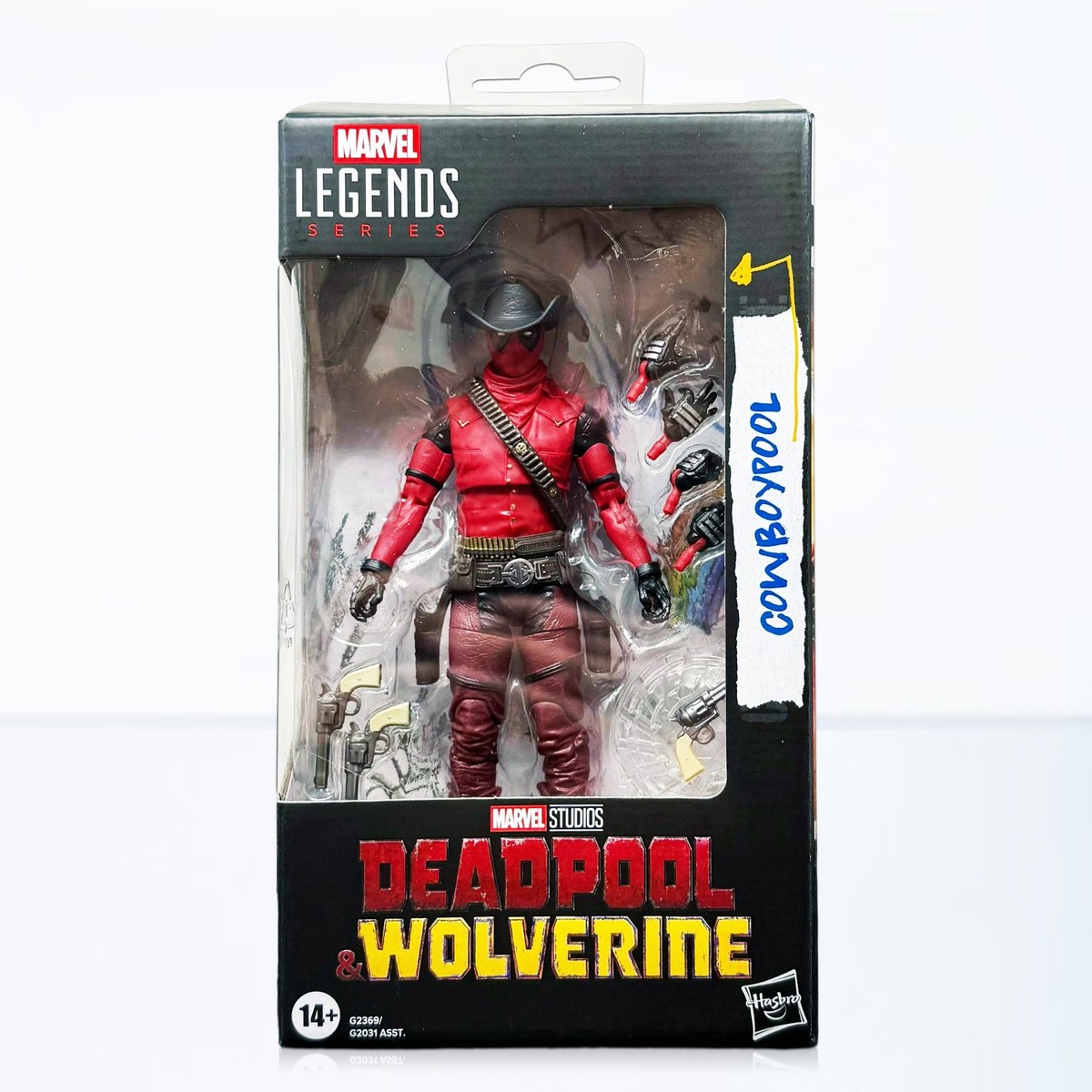 Hasbro Marvel Legends Series Deadpool & Wolverine Cowboypool 6