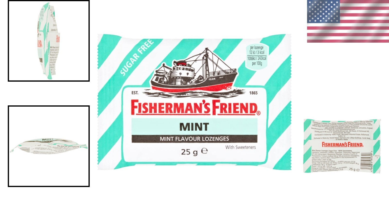 Throat Soothing Mint Lozenges - 25G x 24