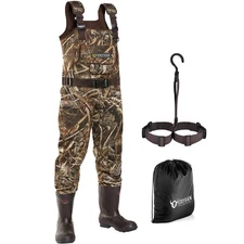 OXYVAN Duck Hunting Waders with 600G Rubber Boots Waterproof Insulated, Neopr...