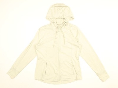 RBX Damen Hoodie grau Polyester Full Zip Größe L Reißverschluss