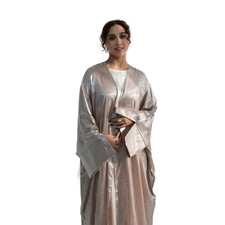 Long Dress Kimono Open Cardigan Muslim Women Abaya Dubai Kaftan Ramadan Islamic