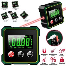 LCD Digital Winkelmessger&auml;t Magnet Winkelsucher Neigungsmesser Inklinometer 360&deg;