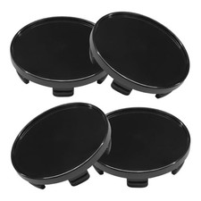 4PCS Car Wheel Center Cap, ABS Snap-in Wheel Hub Cap with 54mm/2.13'' Black