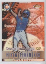 2000 Topps Finest Features Refractor Corey Patterson Ruben Mateo #133 13w2