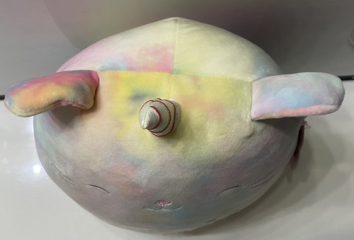 CALI Caticorn 11" Inch Squishmallows Rainbow Tie Die Plush Cat Unicorn LOVE NWT - Picture 3 of 14