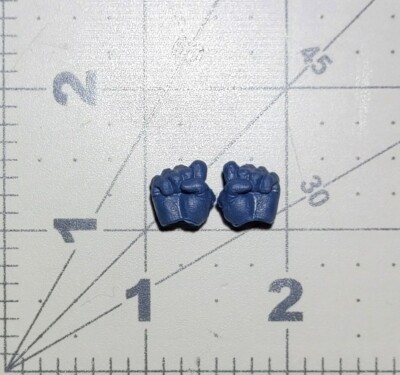 McFarlane DC Ghost of Zod Male Fists Hands 7'' Custom Fodder Parts