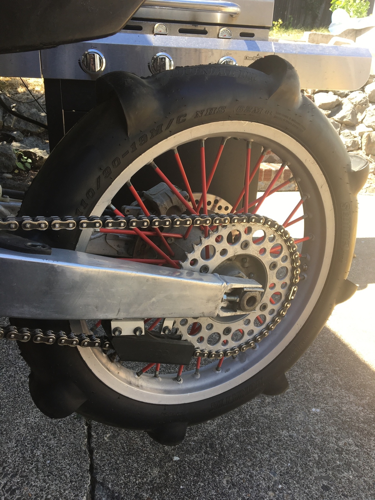 Sedona Dunatik Paddle Tire 110/100x18 (8 Paddle) Dirt Bike eBay