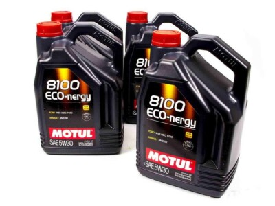 Motul 5L Synthetic Engine Oil 8100 5W30 ECO-NERGY Ford 913C - Comes in Case of 4
