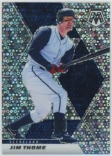 2021 Panini Mosaic Jim Thome Quick Pitch Silver Prizm Cleveland #155