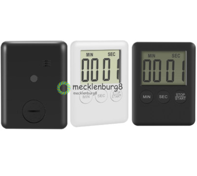 LCD Display Digital Kitchen Cooking Timer Count-Down Up Clock Alarm Magnetic