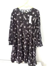 NOBODY'S Child black and white vivvianestar mini dress size 8  sale