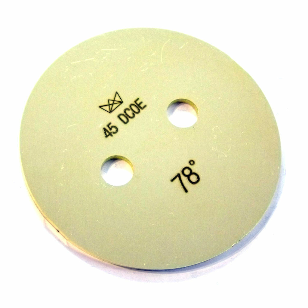 WEBER 45 DCOE Throttle plate valve butterfly 78° | eBay