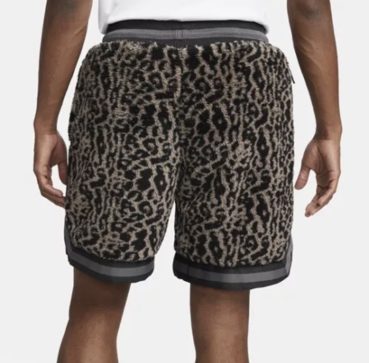 Nike Premium Basketball Leopard TAN Shorts Men's XL DQ6176-087
