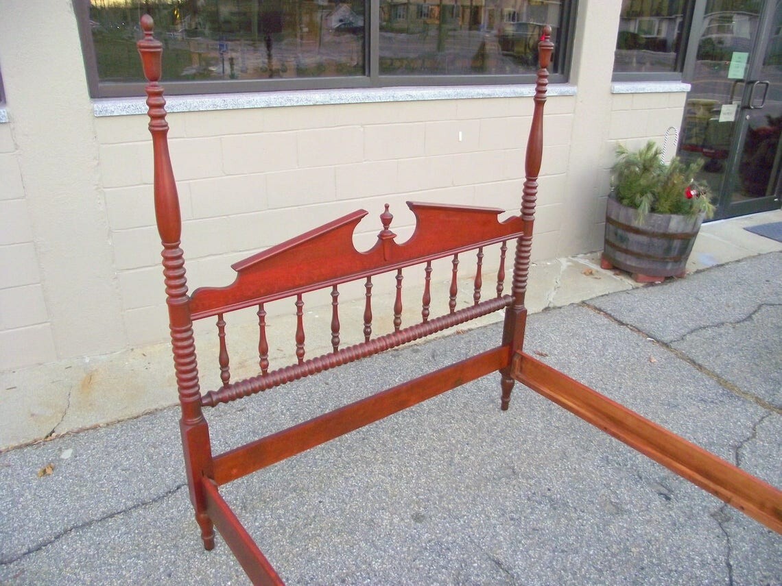新品未開封 廃盤 BEDHEAD 1992-1998 4CD+BOOK〈4枚組〉 Antique Heirloom Jenny Lind Wood Bed 4 Poster Full Size Spool