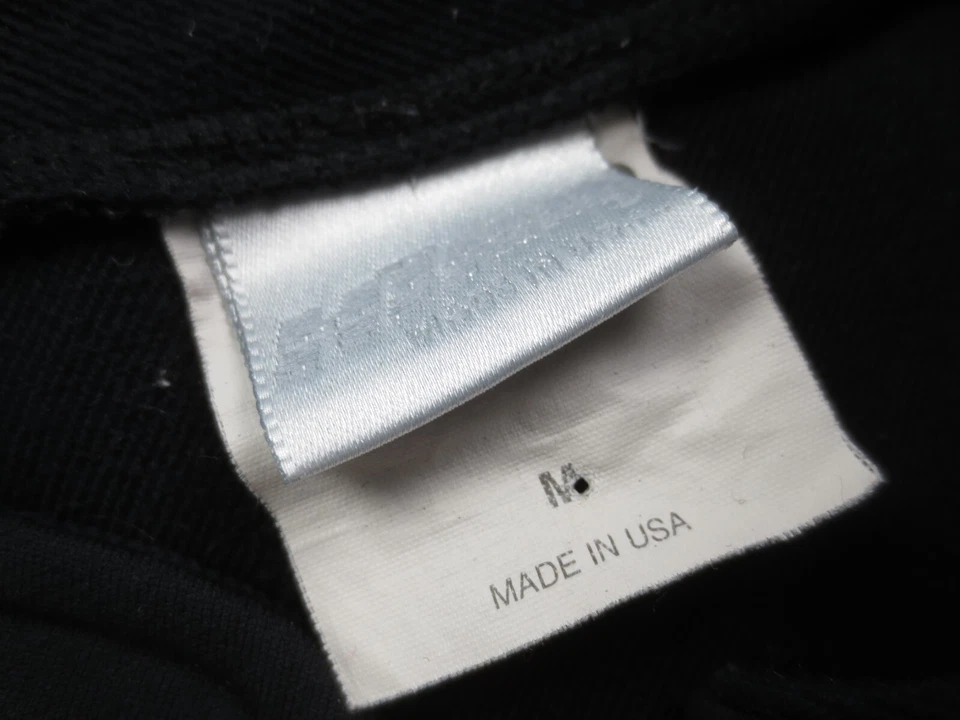 Винтажный задний DryLete верхний женщин средний черный сжатия работает 1/4 молнии макет США - Изображение 4 из 4