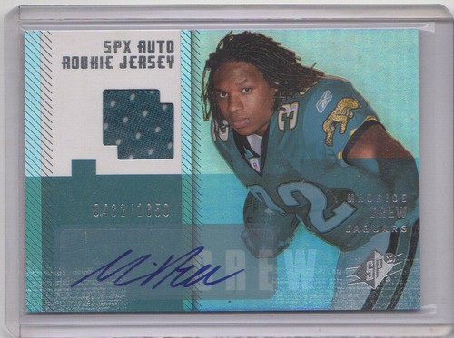 YOU PICK - Jacksonville Jaguars CERTIFIED AUTO SERIAL GU COA STAR HOF RC 712