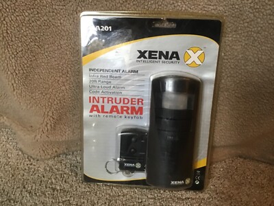 Xena Intelligent Security Intruder Alarm with Remote Keyfob 20' Range Infra Red