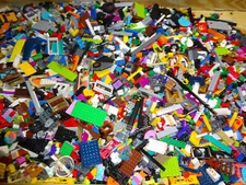 LEGO 15 Pounds Bulk Lot Random Bricks Parts Building Plates Vehicles