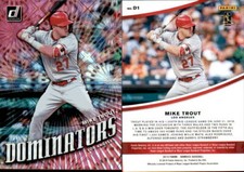 2019 Donruss Baseball Dominators Pink Fireworks 