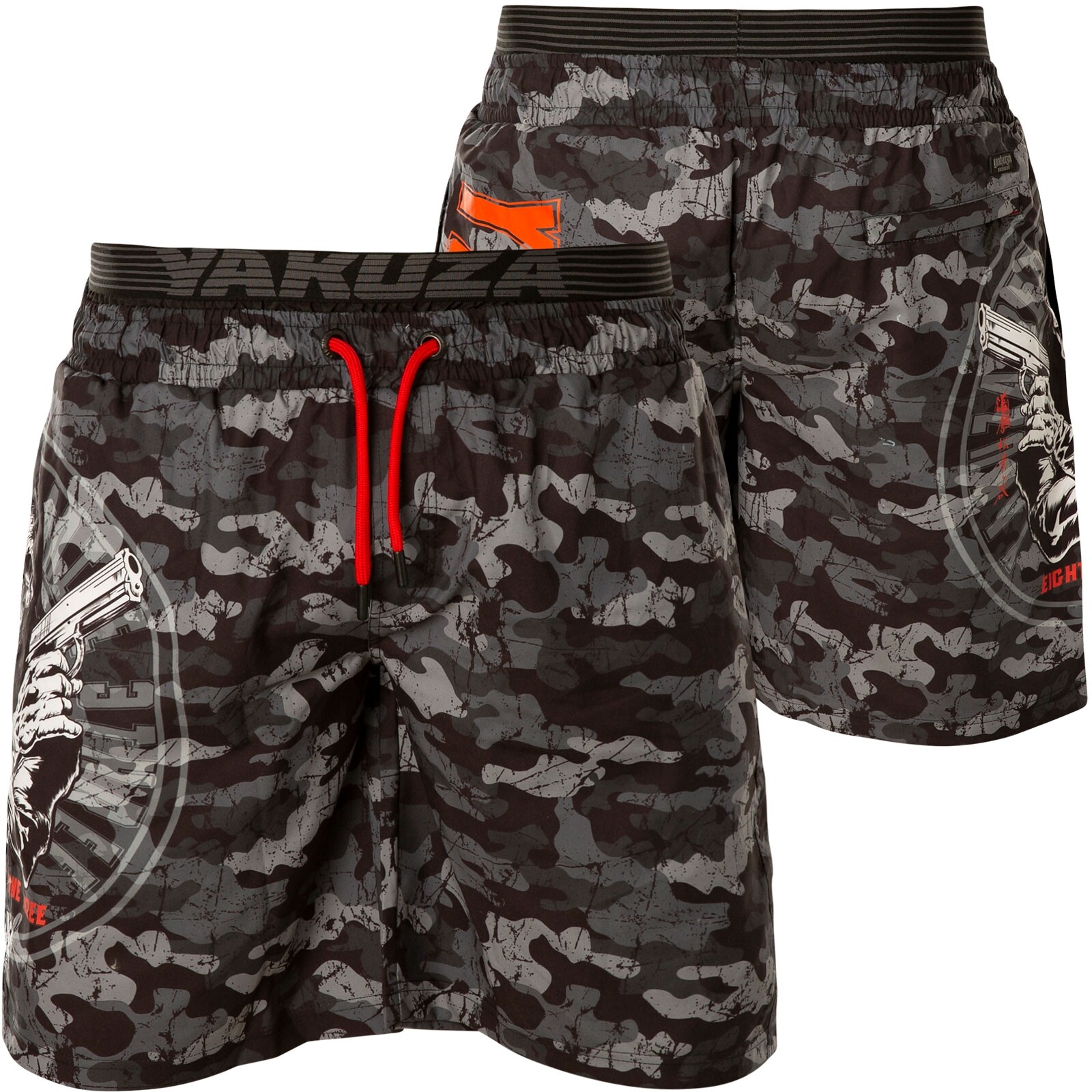 Плавки YAKUZA Trouble Batshorts BSB-23058 Камуфляжно-серого цвета 6290₽