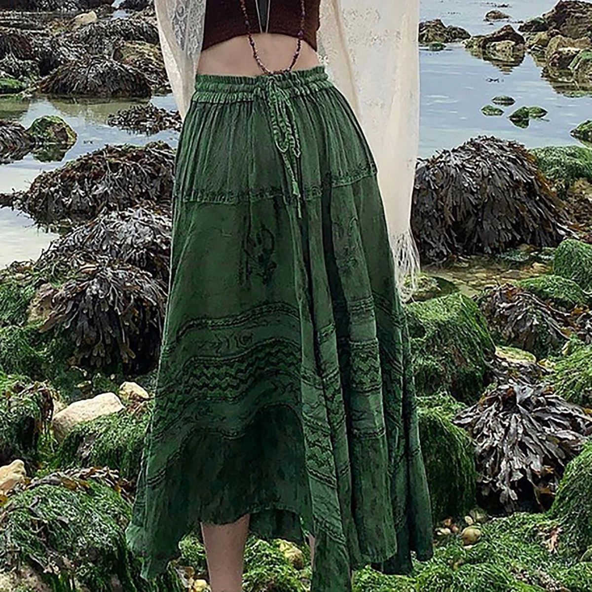 Long summer skirts clearance ebay