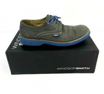 Windsor Smith Mens Canon Suede Lace Up Boots Size US Pre