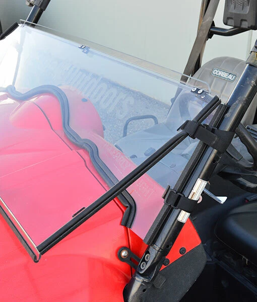 Clearly Tough Kymco UXV 500 (2009-2013) Full Folding Windshield - Imagem 3 de 3