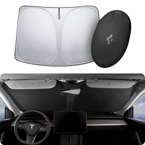Parasol parabrisas delantero Spigen CryoShade para Tesla Modelo 3/Y | - Imagen 2 de 19