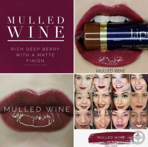Rouge à lèvres LipSense par SeneGence Shade « Mulled Wine » taille réelle ! FORMULE IRVINE - Photo 1/1