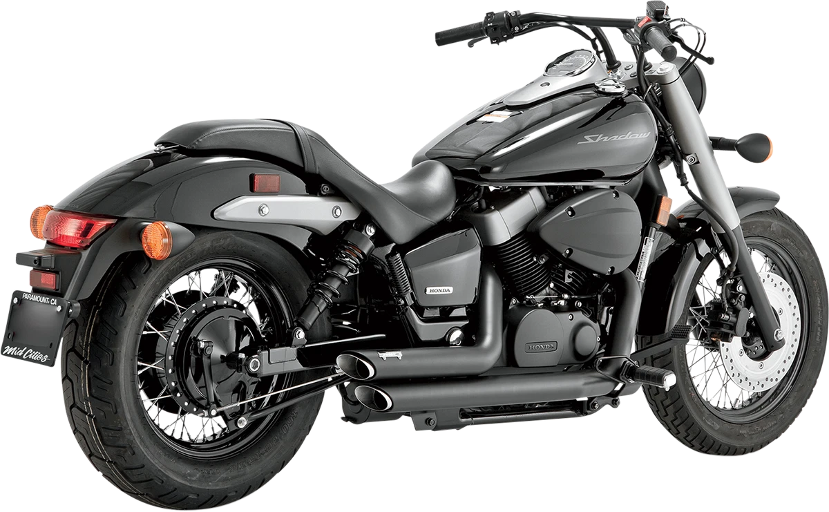 Blacked out honda shadow deals