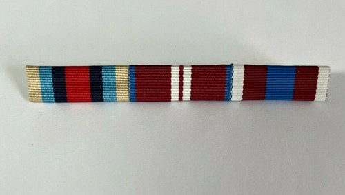 CLUTCH PIN BARS WITH QUEEN’S PLATINUM JUBILEE 2022 CAMPAIGN, LS&GC, NATO RIBBONS - Picture 21 of 50