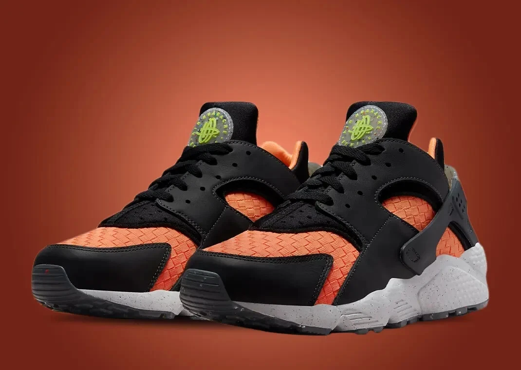 Nike Air Huarache Next Nature Woven Halloween DQ5013-001 Size 8 US