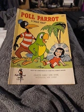 POLL PARROT #4 Silver Age 1959 "DOLLY FOLLY"  Promotional Comic Book GIVEAWAY!