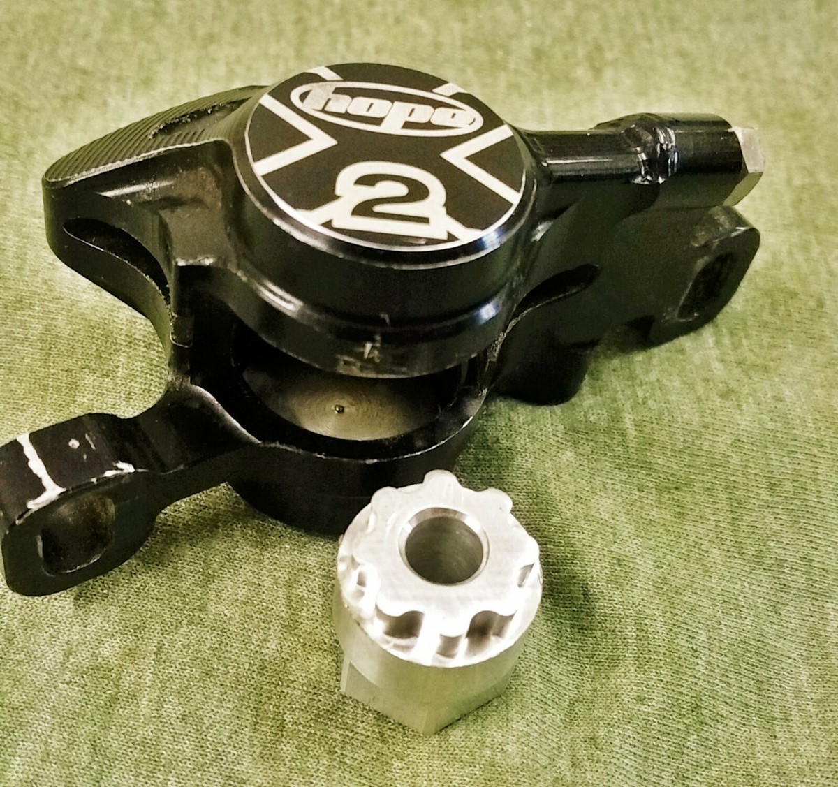 Hope RX4 Pinza Freno - Flat Mount - MIN - Argento - Foto 8