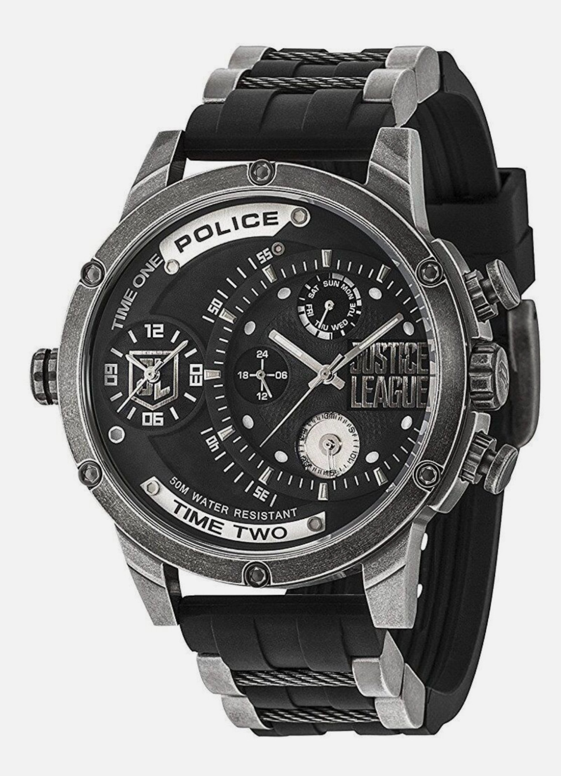 Police Justice League Marvel DC Limited Edition Men's Quartz Watch 14536JQ/02P 