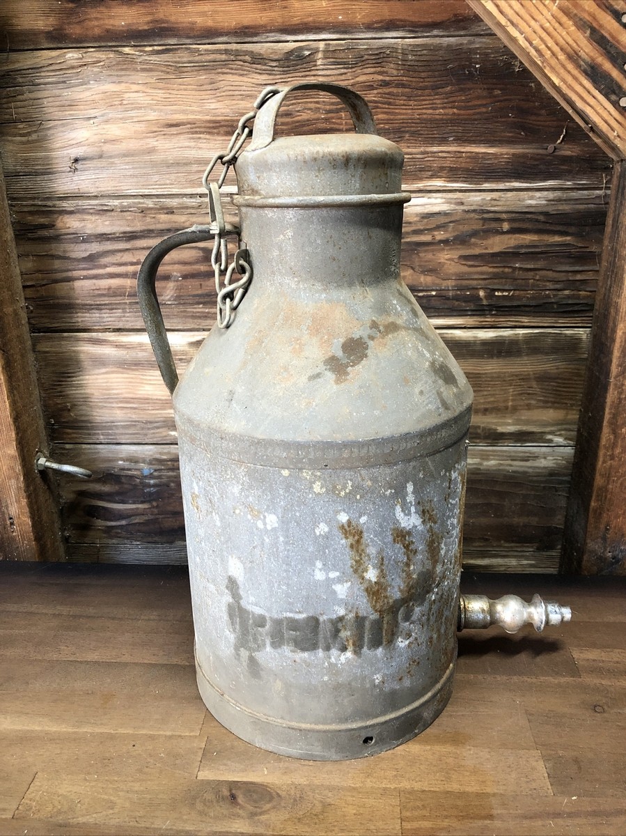 Vintage Foremost Dairy Milk Galvanized Steel Jug | eBay