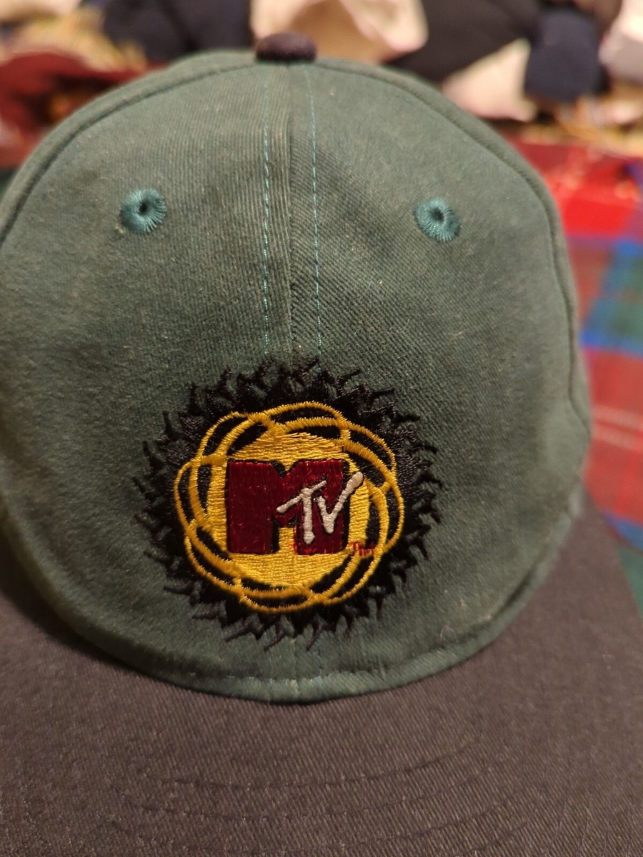 Vintage 90s MTV Music Television Strap Back Hat Cap TV promo | eBay