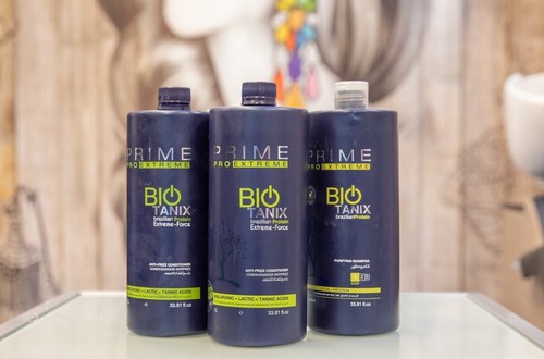 BIO TANIX PRIME PRO EXTREME Queratina Brasileira Kit 3 X 1L sem FORMOL.