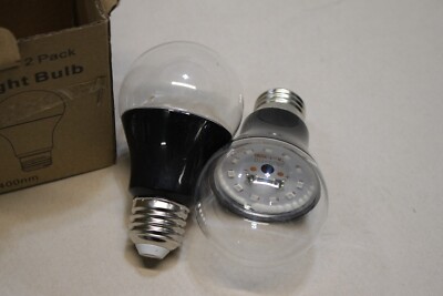 Wiyifada LED Black Light Bulb 2Pack 9 Watts UVA 385-400mm AC110-240V