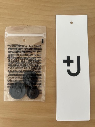 Abrigo de Lona Uniqlo + Jil Sander Lana Gran Tamaño Azul Marino Talla M - Imagen 2 de 2