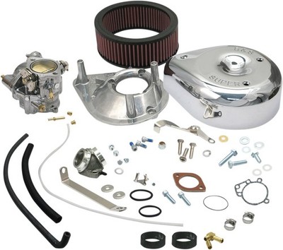 S&S 11-0404 Super E Carburetor Kit w/Manifold
