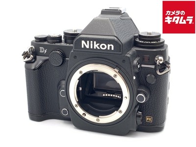 NIKON Df 16.2MP DSLR Camera Body BLACK -EXC- `5855
