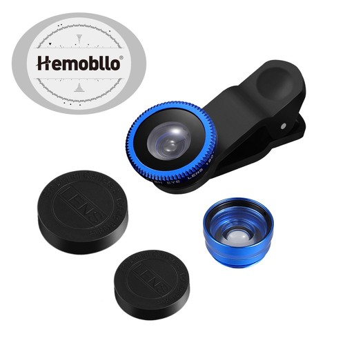 Hämobllo -Handykamera -Objektiv Universal Mobilfunkobjektiv und (blau) - 第 2/12 張圖片