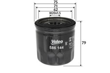 Oil Filter VALEO Fits RENAULT DACIA MERCEDES NISSAN INFINITI Captur 152089599R
