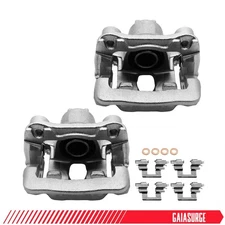 For 2003 2004 2005 2006 2007 08 Honda Pilot Rear Brake Calipers w/ Bracket Pair