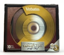 Verbatim 10PK CD-R DIGITAL VINYL METAL  94647  Discontinued by Manufacturer